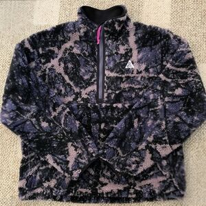 Nike ACG Canwell Glacier Therma Fit Windproof 1/2 Zip Fleece Jacket